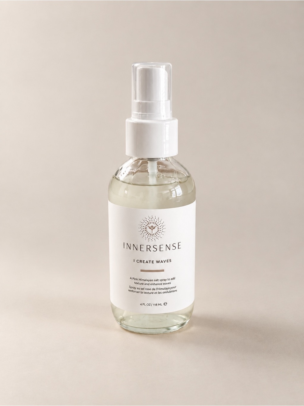 Innersense I Create Waves Pink Himalayan Salt Spray 4 oz